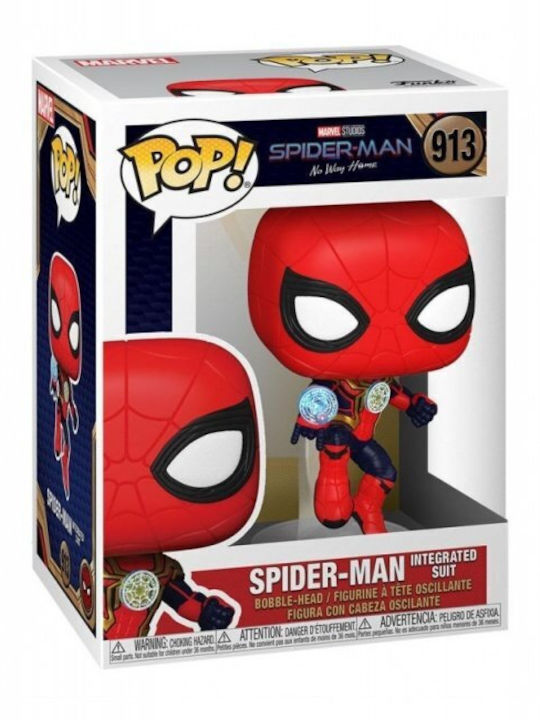 Funko Pop! Marvel: Spider-Man (Integrated Suit) Bobble-Head