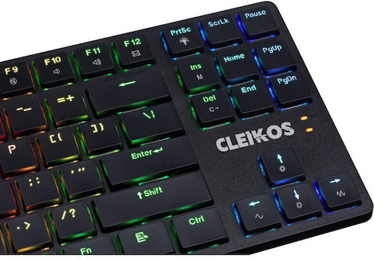 Defender CLEIKOS GK-135 Drahtlos Gaming Mechanische Tastatur mit Outemu Braun Schaltern und RGB-Beleuchtung (Englisch US)