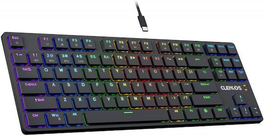 Defender CLEIKOS GK-135 Drahtlos Gaming Mechanische Tastatur mit Outemu Braun Schaltern und RGB-Beleuchtung (Englisch US)