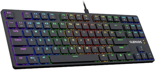 Defender CLEIKOS GK-135 Drahtlos Gaming Mechanische Tastatur mit Outemu Braun Schaltern und RGB-Beleuchtung (Englisch US)