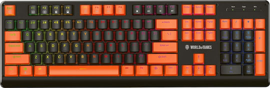 Yenkee Destroyer WT300 Gaming Μηχανικό Πληκτρολόγιο με Outemu Red διακόπτες και RGB φωτισμό (Αγγλικό US)