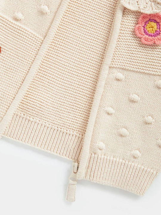 Cardigan pentru copii Tricotat Ecru