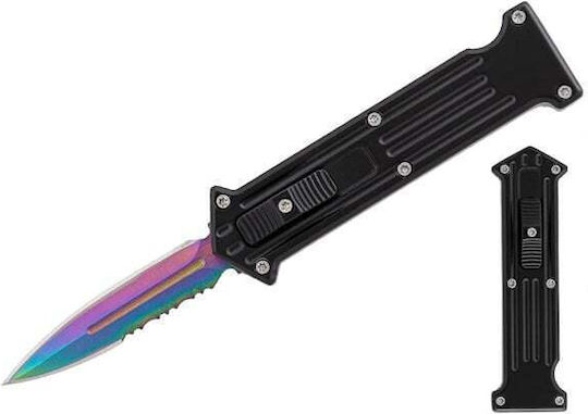 Taschenmesser Automatisch Gray in Hülle