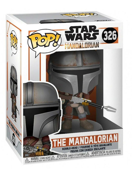 Funko Pop! Movies: The Mandalorian Bobble-Head