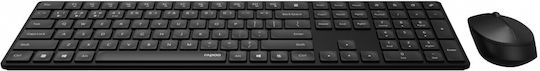 Rapoo 8020m Fără fir Set tastatură și mouse Engleză US