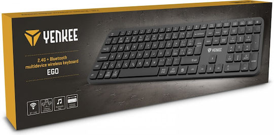 Yenkee EGO Dual Wireless Bluetooth Keyboard Only English US
