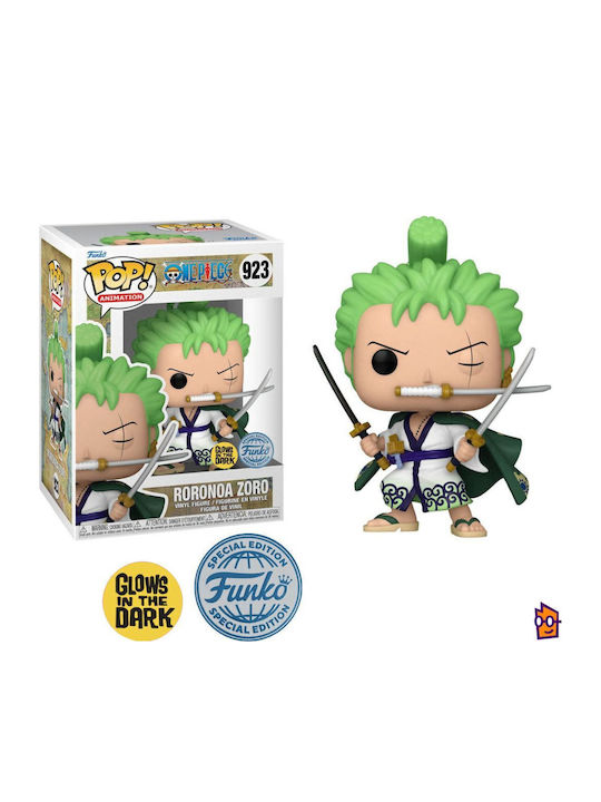 Funko Pop! Animation: One Piece - Roronoa. Zoro 923 Glows in the Dark Special Edition
