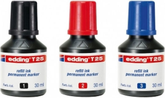 Edding Ανταλλακτικό Μελάνι για Πένα Μαύρο 30ml