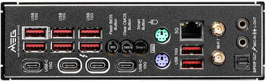 MSI MEG Z890 Wi-Fi Motherboard ATX με Intel 1851 Socket 7E20-001R
