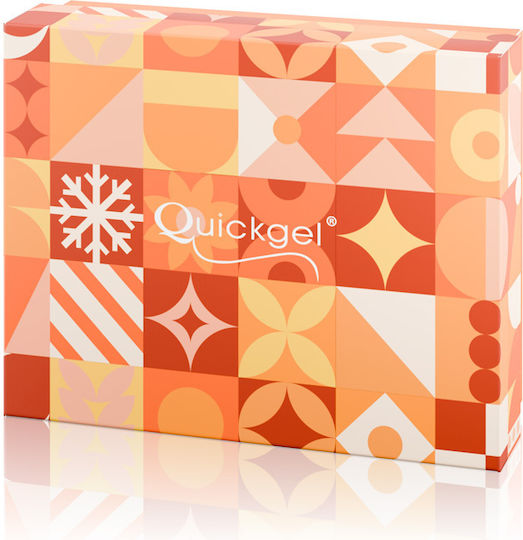 Quickgel Chocolate Orange Pie Skin Care Set for Body Cleaning & Moisturizing 3pcs