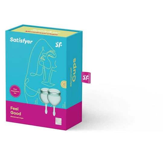Satisfyer Feel Good Κύπελλα Περιόδου Clear 2τμχ