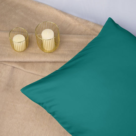 Darymex Μαξιλαροθήκη Dark Teal 50x80εκ.