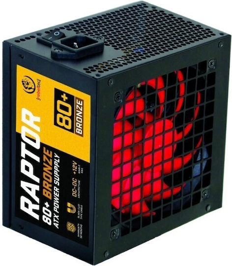 Rebeltec Raptor 600W Black Computer Power Supply Full Modular 80 Plus Bronze