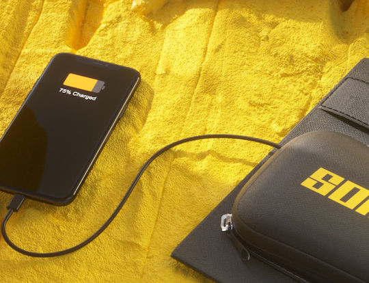 X-Moove Αναδιπλούμενο Ηλιακό Panel Φορτιστής 12W με USB Output (Φορητών Συσκευών)