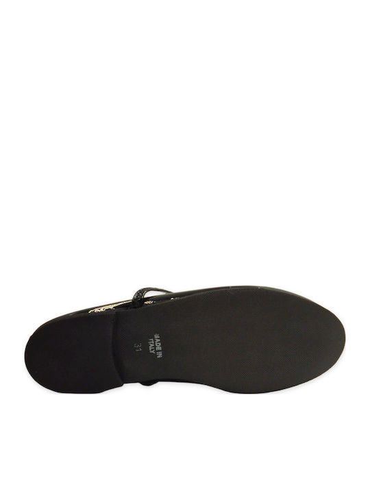 Balerini copii cu elastic de Piele Negre