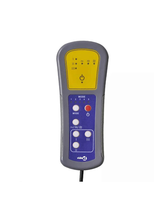 Πολυθρόνα Relax Massage με Υποπόδιο Σκούρο Καφέ 78x95x100cm