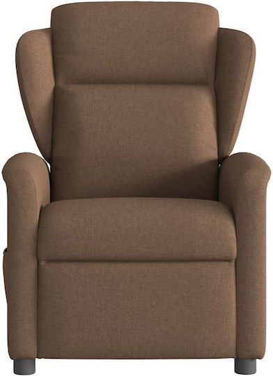 Relax Armchair Massage with Footstool Coffee 78x95x100cm