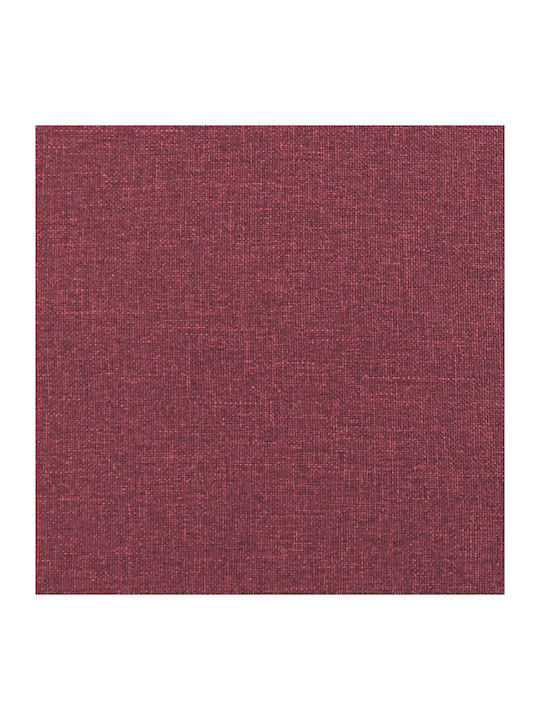 Relaxsessel mit Fußhocker Bordeaux 96x99x102cm