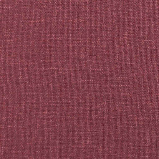 Relaxsessel Friseurwaschbecken mit Fußhocker Bordeaux 96x99x102cm