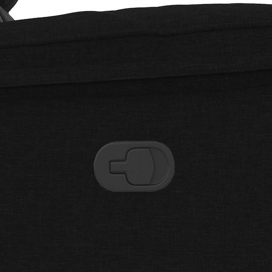 Relaxsessel Friseurwaschbecken mit Fußhocker Black 96x99x102cm
