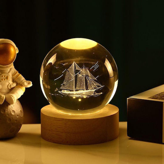 LED Crystal Ball Decorative Table Lamp LED Crystal Ball Decorative Table Lamp