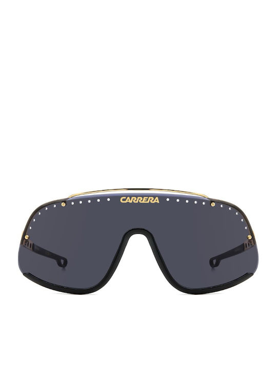 Carrera Unisex Ochelari de soare cu Auriu Cadru și Gri Lentilă FLAGLAB 16 2M2/2K