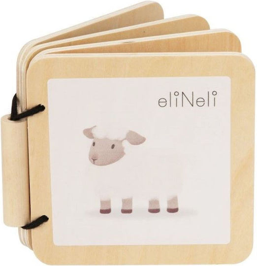 Eli Neli Baby Toy made of Wood with Sounds for 12++ Months