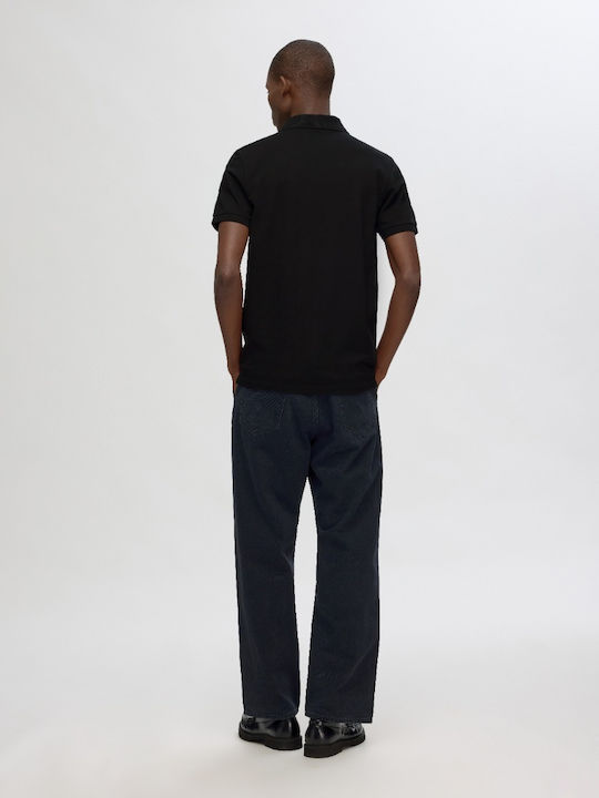 Polo T-shirt Μαυρο