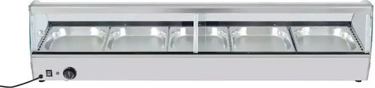 Dynamic Показвач за загряване на продукти Камера с мощност 1000W Ш139.4 x Д42 x В33.6 см.