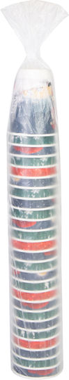 Ποτήρια Χάρτινα Χριστουγεννιάτικα 12oz 360ml 25 Τεμ