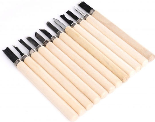 Kraft & Dele Instrument de Gravură Set 12buc