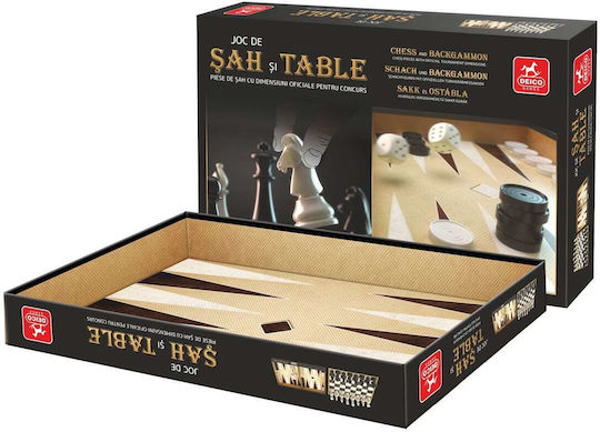 D-Toys Table/Șah din Lemn