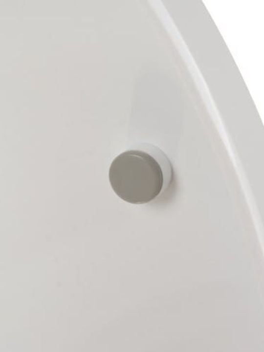 Ruhhy Plastic Toilet Seat White