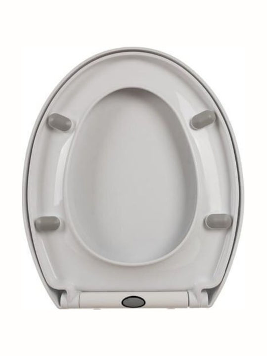 Ruhhy Plastic Toilet Seat White