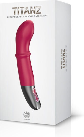 Nanma Titanz 7" Clasic Vibrator Roz