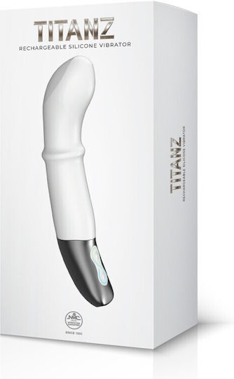 Nanma Titanz 7" Classic Vibrator White