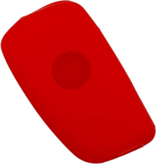 Silicone Key Cover Nissan 2 Buttons Red