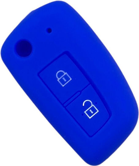 Silicone Key Cover Nissan 2 Buttons Red