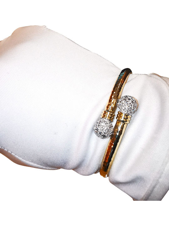 Kosmima1 Damen Armband Handschellen aus Gold 14K