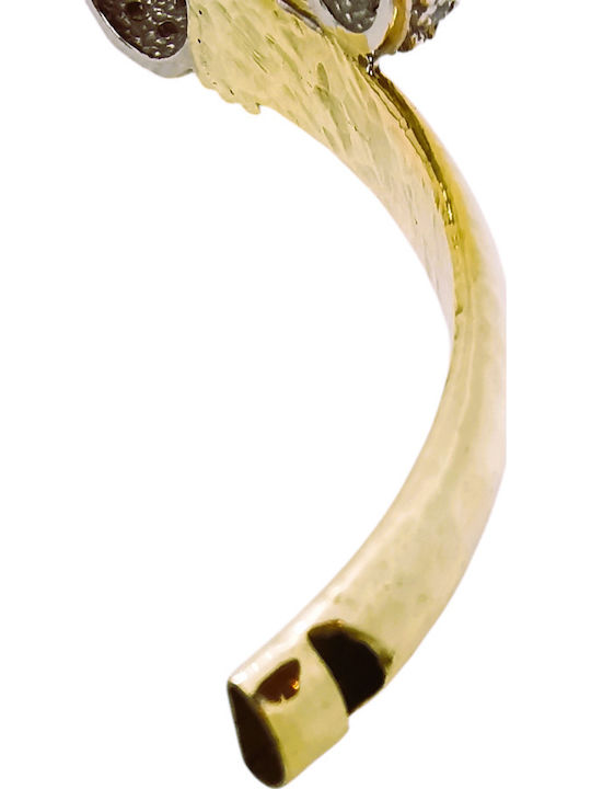 Kosmima1 Damen Armband Handschellen aus Gold 14K