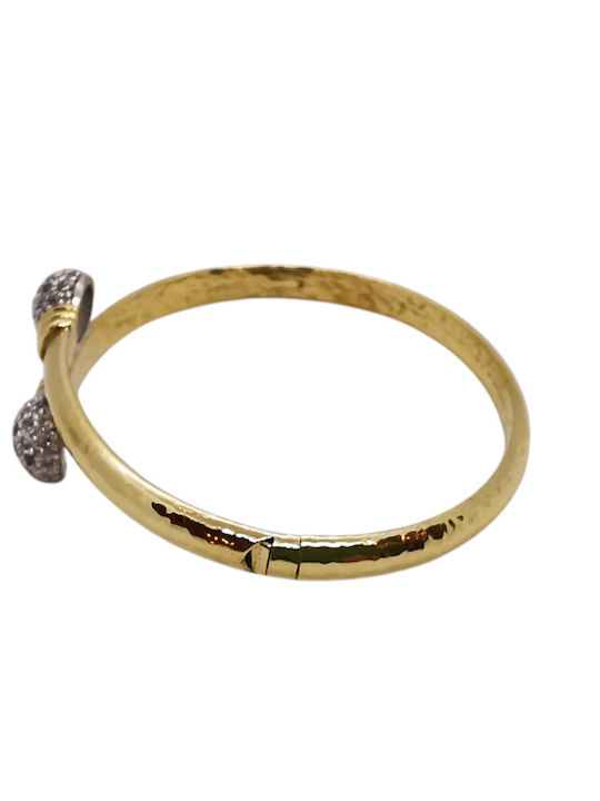 Kosmima1 Damen Armband Handschellen aus Gold 14K