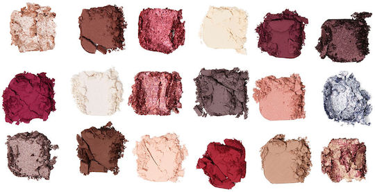 Revolution Beauty Forever Flawless Eye Shadow Palette Matte in Creamy Form Cherry Rebel 19.8gr