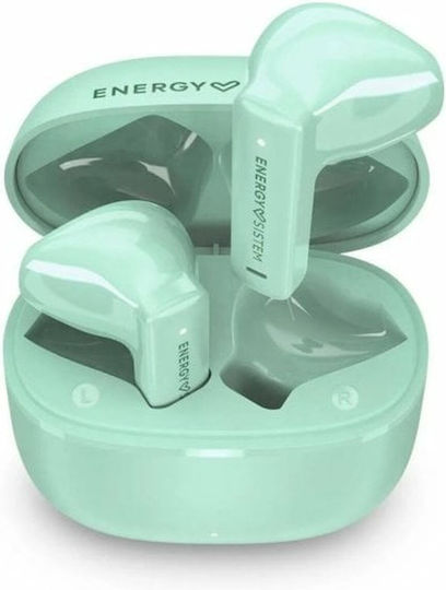 Energy Sistem StreetMusic Earbud Bluetooth Handsfree Earphones with Charging Case Green