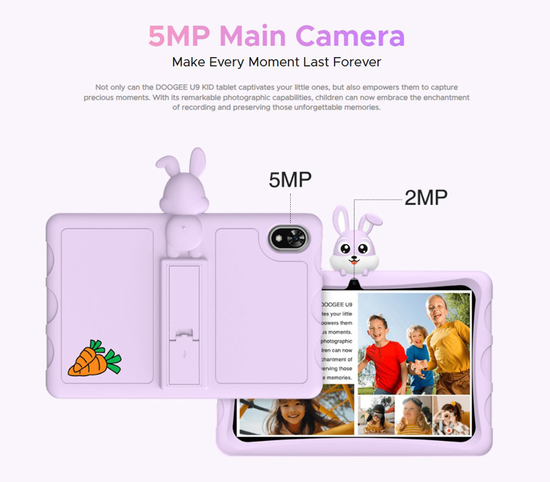 Doogee U9KID 10.1Inches Tablet (3GB/64GB) Purple | Skroutz.mt