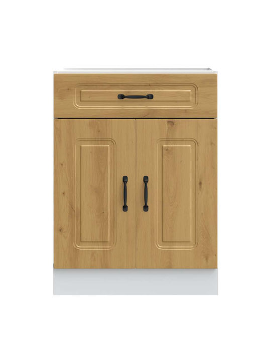 Kalmar Επιδαπέδιο Ντουλάπι Δρυς 60x46x81.5εκ.