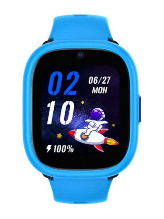 Kiddoboo Smartwatch Pentru Copii x Lagenio WatchMe K3 4G Cu Cameră Albastră