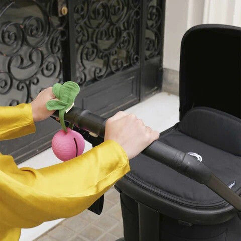 Oli&Carol Pacifier Case from Plastic Ramona The Radish Purple