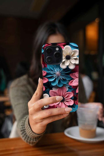 Sonique 3D Flower Series Case for Samsung Galaxy A13 5G Galaxy A04s Pink 01