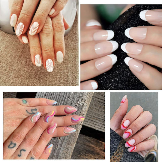 Tips Unghii False Transparente 120buc X001TFHX5X