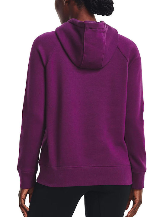 Rival Long Women's Sweatshirt Hooded Purple